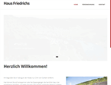 Tablet Screenshot of haus-friedrichs.de